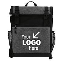 Roll Top Flap Backpack